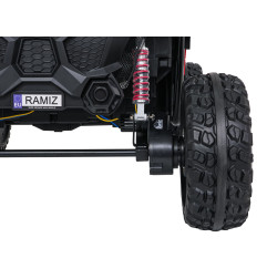 Vaikiškas elektrinis bagis SPEEDY 4x4, Raudonas