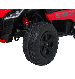 Vaikiškas elektrinis bagis SPEEDY 4x4, Raudonas