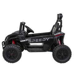 Vaikiškas elektrinis bagis SPEEDY 4x4, Juodas