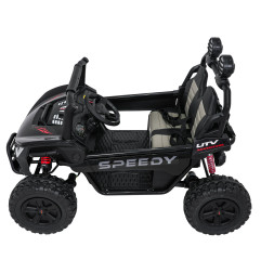 Vaikiškas elektrinis bagis SPEEDY 4x4, Juodas