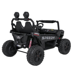 Vaikiškas elektrinis bagis SPEEDY 4x4, Juodas