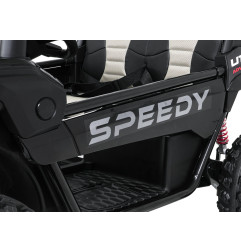 Vaikiškas elektrinis bagis SPEEDY 4x4, Juodas