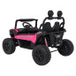 SPEEDY 4x4 rausvos spalvos bagių transporto priemonė