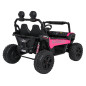 SPEEDY 4x4 rausvos spalvos bagių transporto priemonė