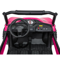 Vaikiškas elektrinis bagis SPEEDY 4x4, Rožinis
