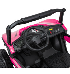 Vaikiškas elektrinis bagis SPEEDY 4x4, Rožinis