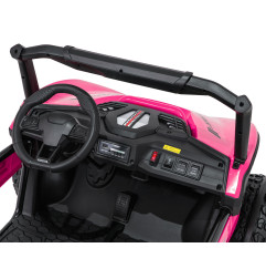 Vaikiškas elektrinis bagis SPEEDY 4x4, Rožinis