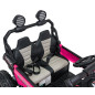 SPEEDY 4x4 rausvos spalvos bagių transporto priemonė