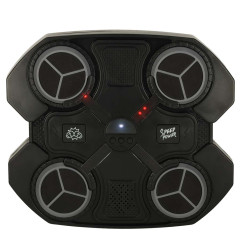 Bokso sieninis treniruoklis su muzika "Bluetooth" LED USB