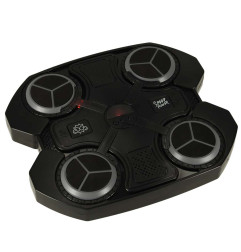 Bokso sieninis treniruoklis su muzika "Bluetooth" LED USB