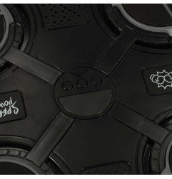 Bokso sieninis treniruoklis su muzika "Bluetooth" LED USB