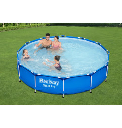 Karkasinis baseinas  "Pro MAX Deluxe" BESTWAY (366x76 cm)