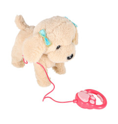 RC valdomas Interaktyvus šuo su pavadėliu