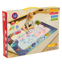 Vandens spalvinimo kilimėlis 120x90cm pieva