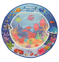 Vandens spalvinimo kilimėlis 80 cm apvalus - 5