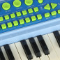 Vaikiška Klaviatūra/pianinas su mikrofonu mėlynas