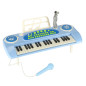Vaikiška Klaviatūra/pianinas su mikrofonu mėlynas