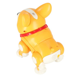 interaktyvus robotas šuo Corgi šviečiančios ausys ir muzika