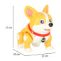 Šuo šuo interaktyvus robotas Corgi šviečiančios ausys muzika Šuo šuo interaktyvus robotas Corgi šviečiančios ausys muzika