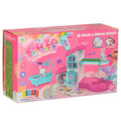 Viešbutis naminiams gyvūnams SPA namas šunims katėms gyvūnams aksesuarai 26 vnt.