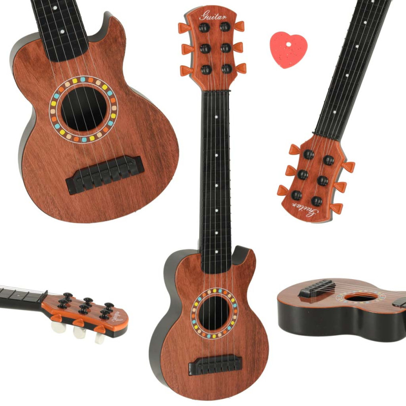 Klasikinė gitara vaikams medinė 6 stygų 18 colių 46,5 cm Klasikinė gitara vaikams medinė 6 stygų 18 colių 46,5 cm