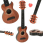 Klasikinė gitara vaikams medinė 6 stygų 18 colių 46,5 cm Klasikinė gitara vaikams medinė 6 stygų 18 colių 46,5 cm