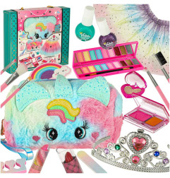 Vaikiškas makiažo ir nagų priežiūros rinkinys 22 prekės