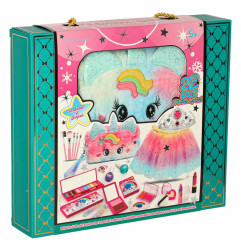 Vaikiškas makiažo ir nagų priežiūros rinkinys 22 prekės