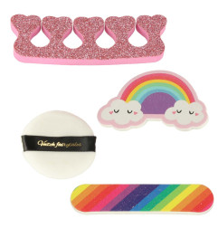 Vaikiška Makiažo kosmetika ir nagų lakai 21 elementas