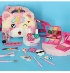 Vaikiška Makiažo kosmetika ir nagų lakai 21 elementas