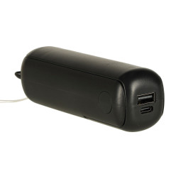 Mini Stalinis ventiliatorius USB juodas