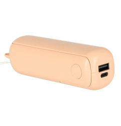 Mini Stalinis ventiliatorius USB rožinės spalvos