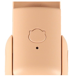 Mini Stalinis ventiliatorius USB rožinės spalvos