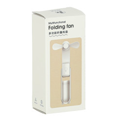 Mini Stalinis ventiliatorius USB rožinės spalvos