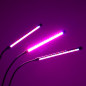 LED augalų augimo lempos skydelis su 3 lemputėmis LED augalų augimo lempos skydelis su 3 lemputėmis