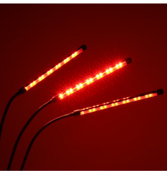 LED augalų augimo lempa su 3 lemputėmis