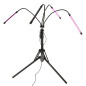 LED augalų augimo lempa ant stovo 4x80LED