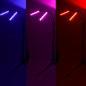 LED augalų augimo lempa ant stovo 4x80LED