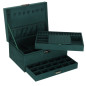 Juvelyrinių dirbinių dėžutės organizatorius žalias Juvelyrinių dirbinių dėžutės organizatorius žalias