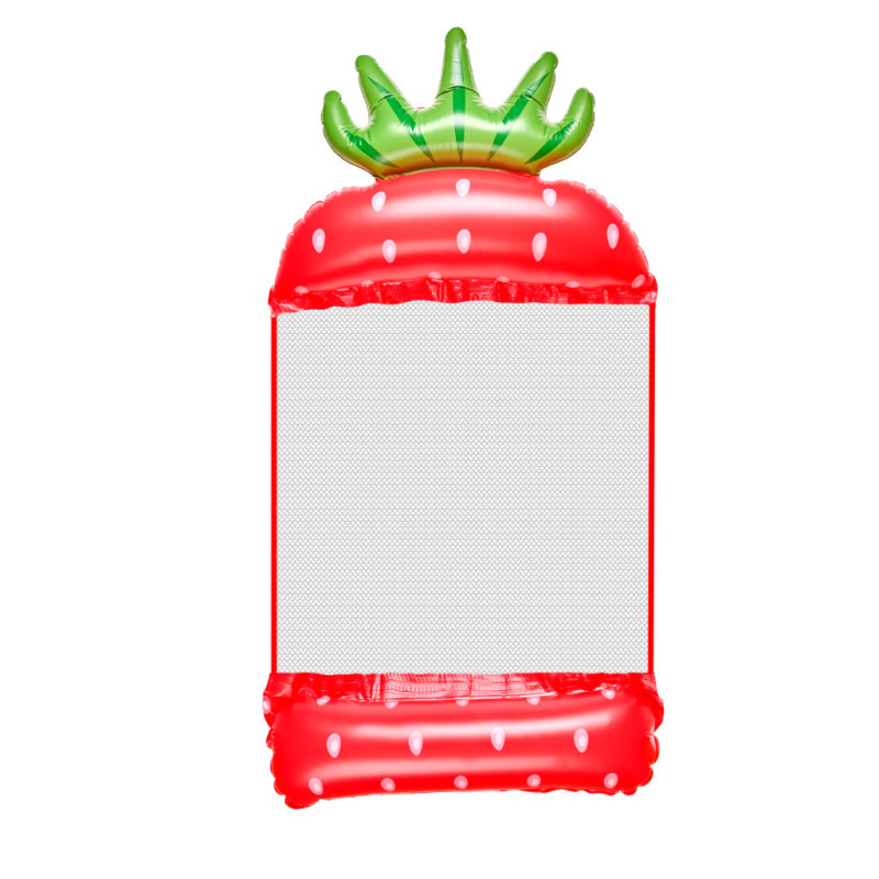 Pripučiamas paplūdimio čiužinys hamakas vandens gulto kėdė baseinas braškė