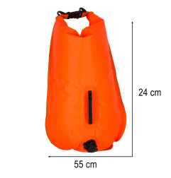 gelbėjimosi plaukimo plūduras + švilpukas 28l