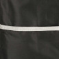 Vežimėlis pirkinių krepšys ant ratukų su rėmeliu 95cm juodas