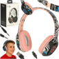 "Bluetooth" belaidės ausinės "Gaming Sport" rožinės spalvos "Bluetooth" belaidės ausinės "Gaming Sport" rožinės spalvos