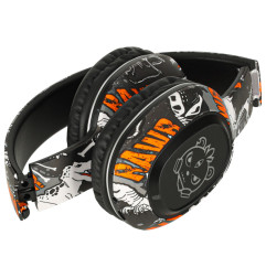 "Bluetooth" belaidės ausinės "Gaming Sport", juodos spalvos