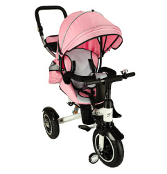 Trike Fix V3 triratis 3in1 vežimėlis dviratis rožinis