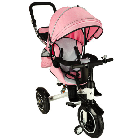 Trike Fix V3 triratis 3in1 vežimėlis dviratis rožinis