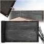 Balkono danga LUARO maskuojamasis kilimėlis balkono terasos šešėlių tinklelis 150g/m2 105x700cm UV + Tritics Balkono danga LUARO maskuojamasis kilimėlis balkono terasos šešėlių tinklelis 150g/m2 105x700cm UV + Tritics