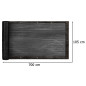 Balkono danga LUARO maskuojamasis kilimėlis balkono terasos šešėlių tinklelis 150g/m2 105x700cm UV + Tritics Balkono danga LUARO maskuojamasis kilimėlis balkono terasos šešėlių tinklelis 150g/m2 105x700cm UV + Tritics