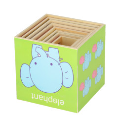 Mokomasis medinis bokštas 71cm XXL