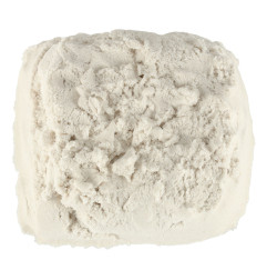 Vaikiškas smėlis 1 kg maišelyje baltas